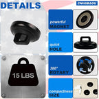 Magnet Zip Tie Mount Magnetic Zip Ties Mount Clips Base Holder Strong - Image 3