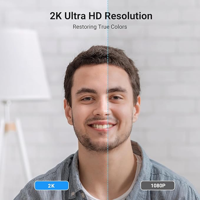 UGREEN 2K Webcam for PC Ultra HD 1080P Computer Webcam - Image 2