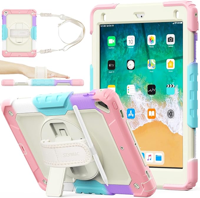 SEYMAC stock Case for iPad 6th / 5th Generation Case/Air 2 / Pro 9.7 inch by SEYMACstock