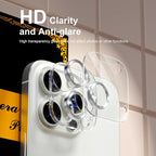 beuxece for 6 Pack iPhone 15 Pro/iPhone 15 Pro Max Camera Lens Protector 9H - Image 6