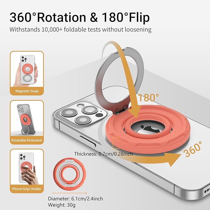 OPSO Magnetic Phone Ring Holder - Image 3