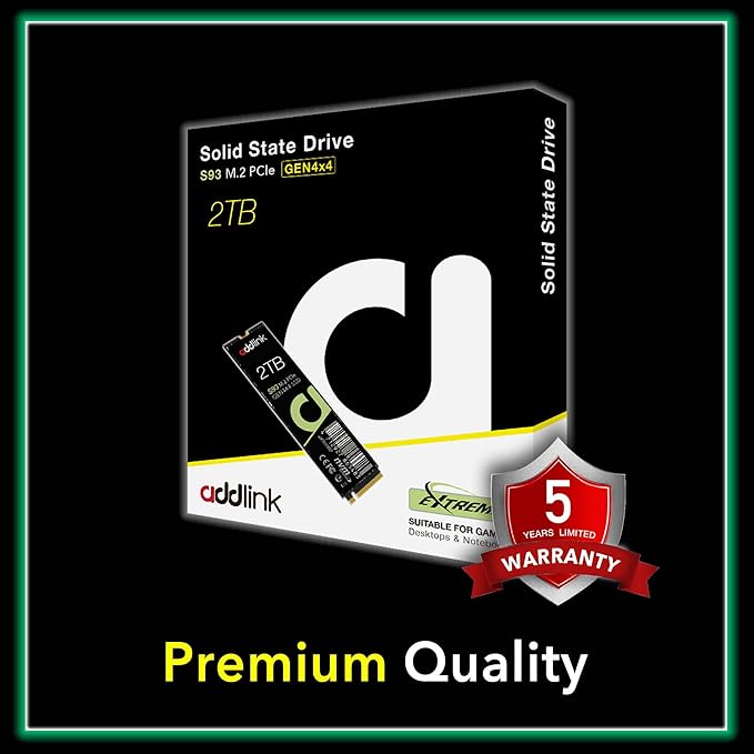 Addlink S93 2TB PCIe 4.0 M.2 Gen 4 Memory Expansion SSD, Internal Solid State - Image 7