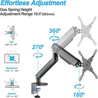 AVLT Single 27”-45” RGB Gaming Monitor Arm Desk Mount Built-in 20 Lighting - Image 3