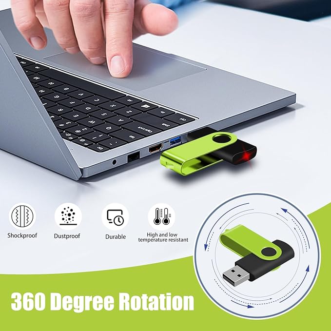 EASTBULLUSB Flash Drive Bulk 2GB 20 Pack - Image 6