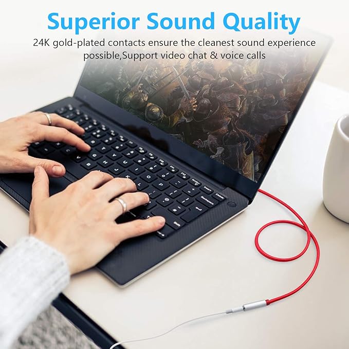 3.5mm Extension Cable 6.6ft - Image 7