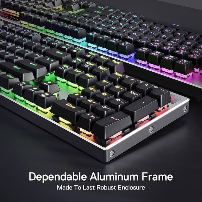Redragon K556 PRO Upgraded Wireless RGB Gaming Keyboard, BT/2.4Ghz Tri-Mode - Image 3