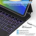 Keyboard Case for iPad Air 13 and iPad Pro 12.9 inch 6th / 5th / 4th / 3rd - Image 9