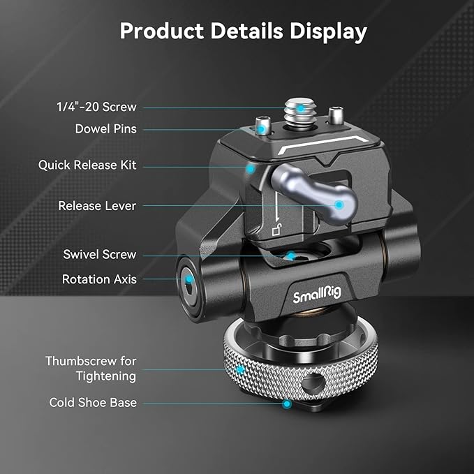 SmallRig Quick Release Camera Monitor Mount - Image 2