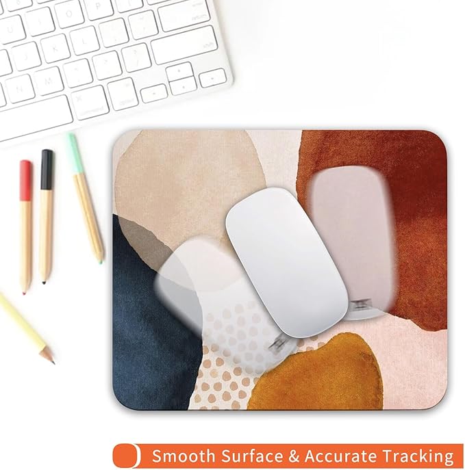 Square Mouse Pad Abstract Marble 2, Personalized Premium-Textured Custom Mouse - Image 4