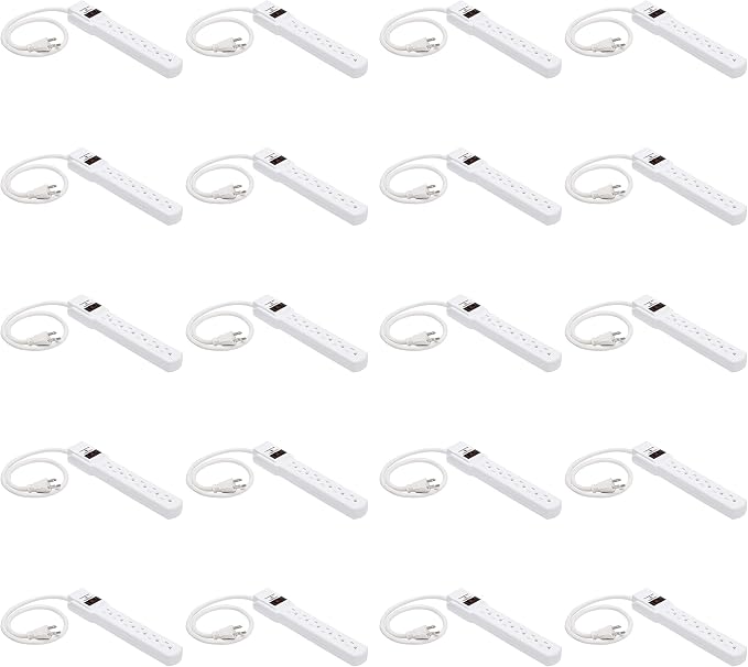 Amazon Basics Surge Protector Power Strip, 6-Outlet by AmazonBasics