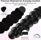 Cloud Wrist Rest for Computer Keyboard, 4-in-1 Memory Foam Leather Cloud - Image 5