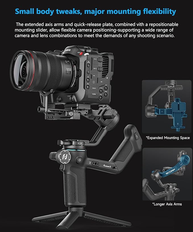 FeiyuTech SCORP 3 KIT Gimbal Stabilizer - Image 4