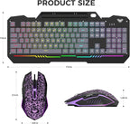 AULA T102 104 Keys Gaming Keyboard and Mouse Combo - Image 9