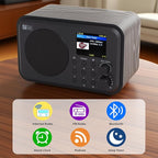 Ocean Digital WR-336M Wi-Fi Internet FM Radio, 2.4” Color Display, USB Playback - Image 3