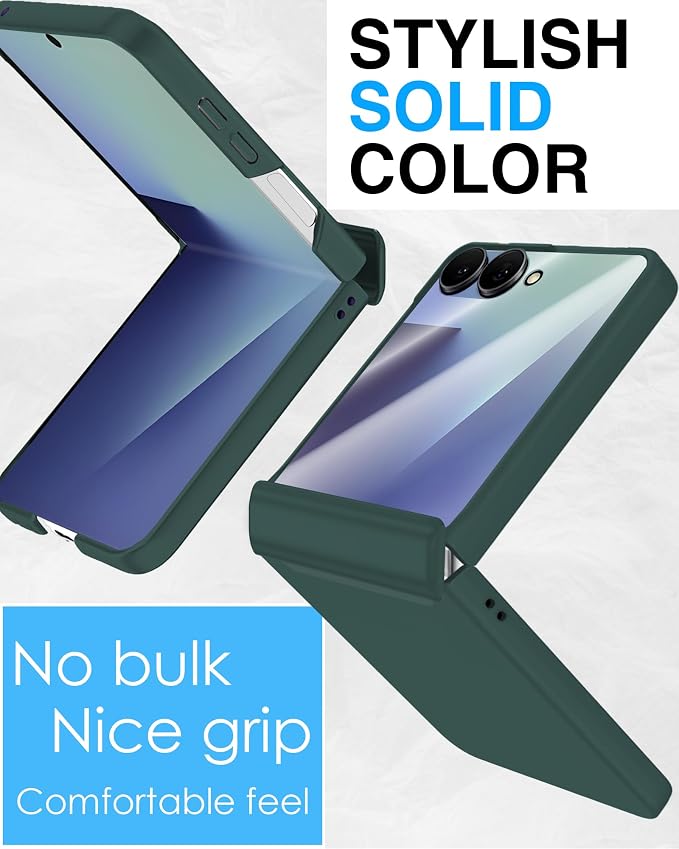 STORMTAL for Samsung Galaxy Z Flip 7 Case, Hinge Protection, Built-in Screen - Image 7