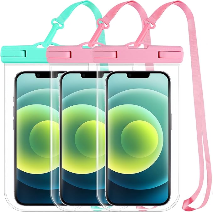 2025 Waterproof Phone Pouch: 3 Pack Cruise Ship Essentials Must Haves Dry Bag by MRLUYU