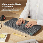Nulea Wireless Ergonomic Keyboard, Split Keyboard - Image 2
