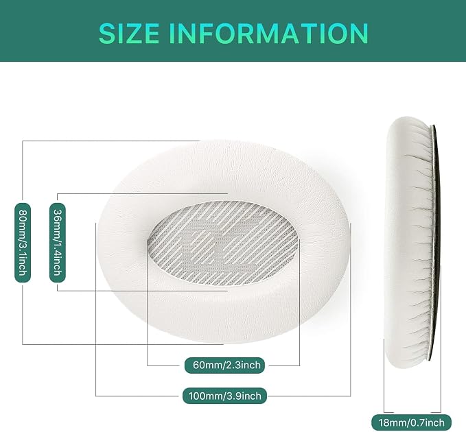 Replacement Ear Pads for Bose QuietComfort 35 & Quiet Comfort 35 II Headphones - Image 5