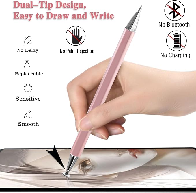 3 in 1 Universal Stylus Pen for Touchscreen, High Sensitivity & Precision - Image 3