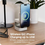 HyperJuice 3-in-1 Wireless Charger Qi2 Magnetic Stand — Fast Charger - Image 5