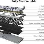 Keychron Q5 Pro QMK/VIA Wireless Custom Mechanical Keyboard, 96% Layout - Image 7
