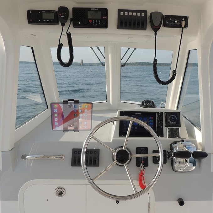 Heavy Duty Drill Base iPad Mount, Tablet Holder - Image 4
