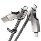 4-in-1 USB C Cable 60W 3FT Compatible - Image 8
