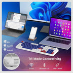 LTC Nimbleback NB1041 PRO Wireless Mechanical Keyboard w/Display Screen & Knob - Image 5