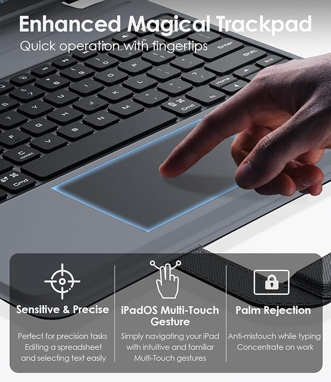 Nillkin Carry Go Keyboard Case for iPad Pro 13 inch 2024 - Image 5