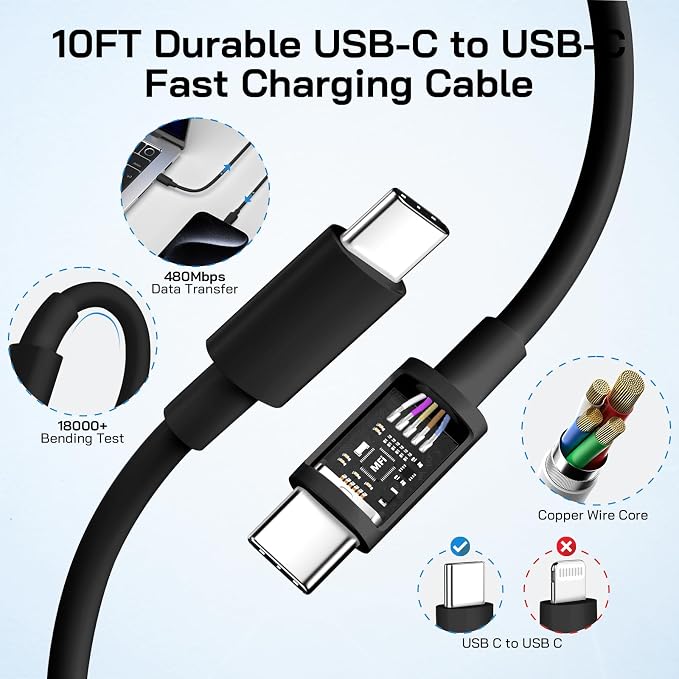 30W USB C i Phone 16 15 Charger Fast Charging, iPad Pro - Image 4