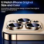 Uyiton Compatible with iPhone 15 Pro/iPhone 15 Pro Max Camera Lens Protector - Image 5