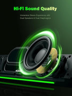 BLUEDEE Computer Speakers for Desktop PC, Computer Sound bar, HiFi Stereo - Image 3