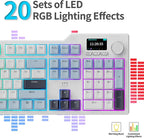 DAIDAI×AJAZZ AK35I V3 Full Size Hot Swap Mechanical Gaming Keyboard - Image 5