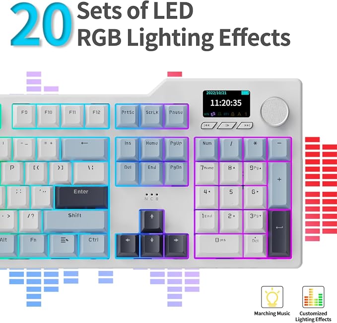 DAIDAI×AJAZZ AK35I V3 Full Size Hot Swap Mechanical Gaming Keyboard - Image 5