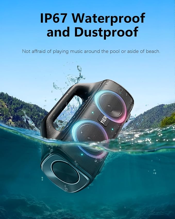 Speakers, 80w Portable Wireless Speaker - Image 3