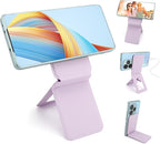 Phone Stand, Foldable Magnetic Phone Tripod, Angle Adjustment & Strong Magnets by MakeLifeBetter