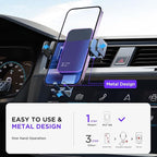 Wireless Car Charger, 【7 Colored LED Backlit】15W Auto Clamping Car Charger - Image 5