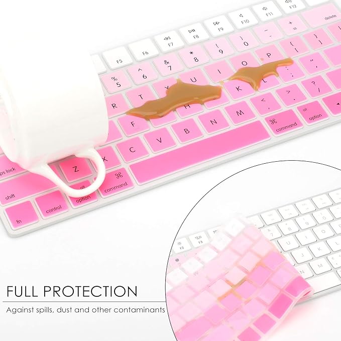 Allinside Ombre Pink Cover for Apple Magic Keyboard - Image 5