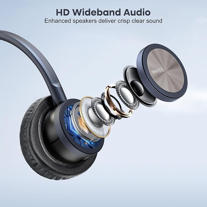 MAIRDI Telephone Headset with RJ9 & 3.5mm Jack - Image 3