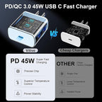 45W USB C Super Fast Charger Type C Charger Fast Charging Android Phone Charger - Image 3