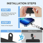 SHANSHUI Phone Lanyard, Cell Phone Lanyard Tether Pads Compatible - Image 8