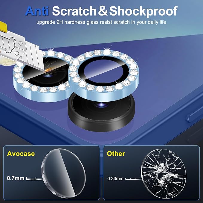 for Samsung Galaxy Z Flip 7 Camera Lens Protector, Individual Metal Ring - Image 3