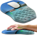 Ergonomic Slope Mouse Pad Wrist Support, Wrist Rest Mousepad by Armanza