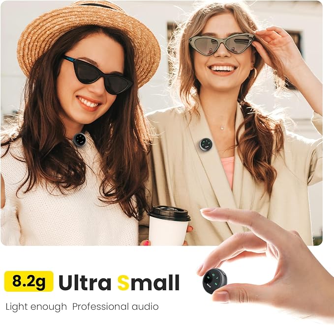 Wireless Lavalier Microphone for Type-C iPhone 15-16 iPad Andriod Series - Image 2