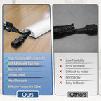 Floor Cord Cover for Wires on Floor Self Adhesive Cord Hider Floor Cable - Image 3