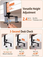 No Drill Under Desk Cable Management Tray - Image 5