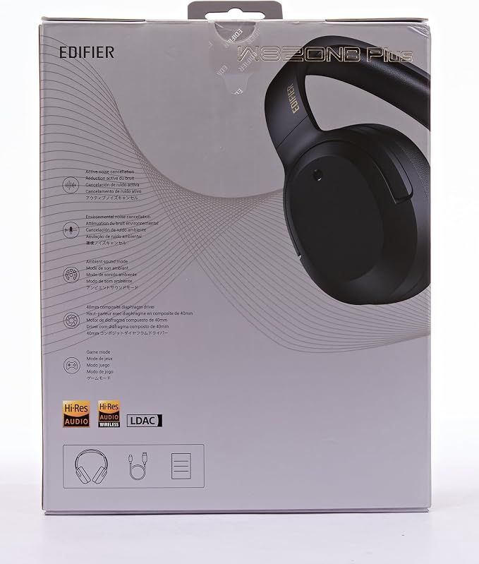 Edifier W820NB Plus Hybrid Active Noise Cancelling Headphones - Image 11