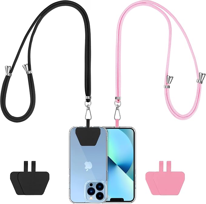 CACOE Phone Lanyard 2 Pcs-2 Pcs Adjustable Neck Strap, Universal Crossbody by CACOE