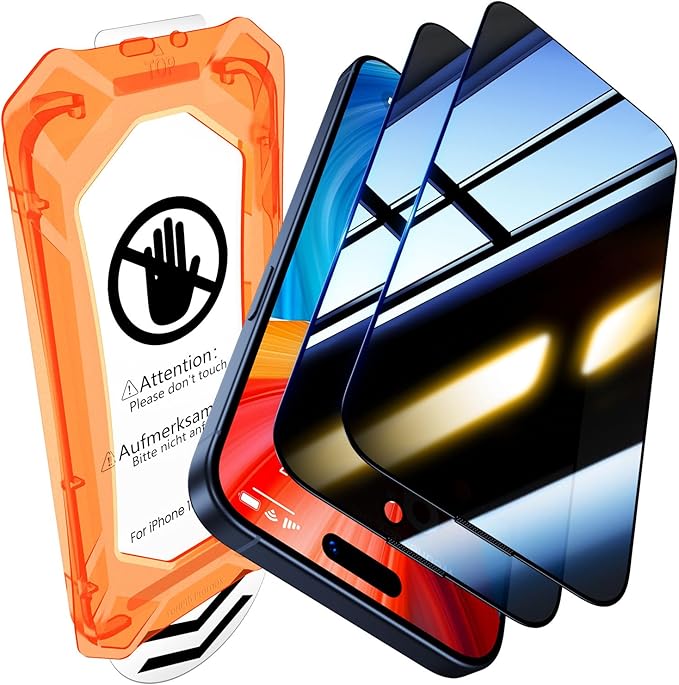 UniqueMe for iPhone 15 Pro Max Privacy Screen Protector by UniqueMe