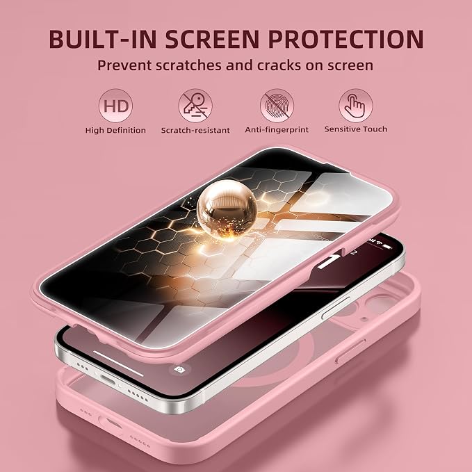 BERFY Magnetic for iPhone 14 Case, Compatible - Image 3